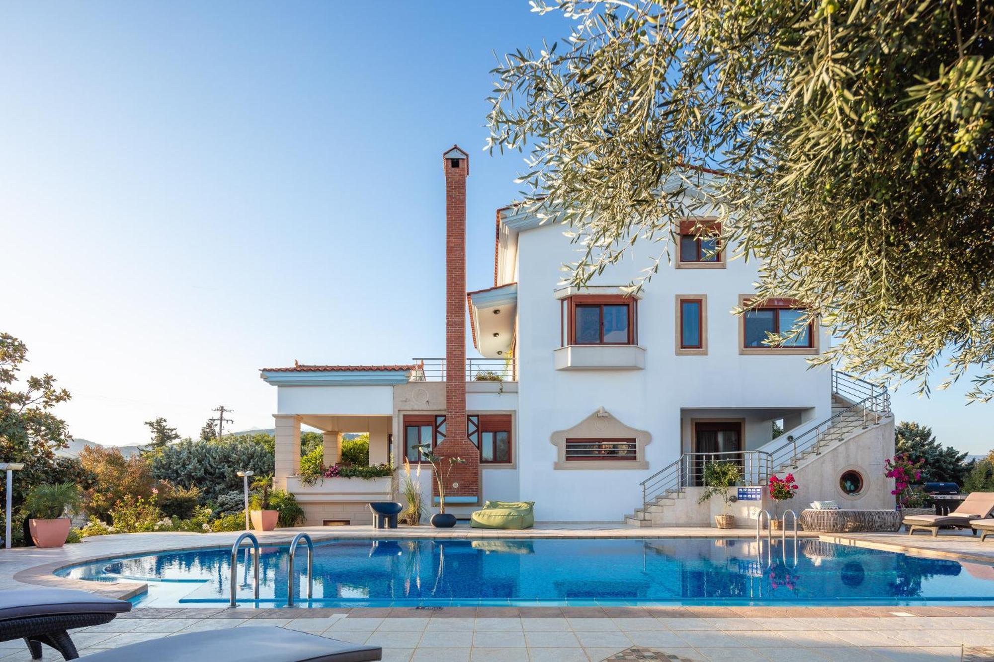 Villa Nikis Chania  ภายนอก รูปภาพ
